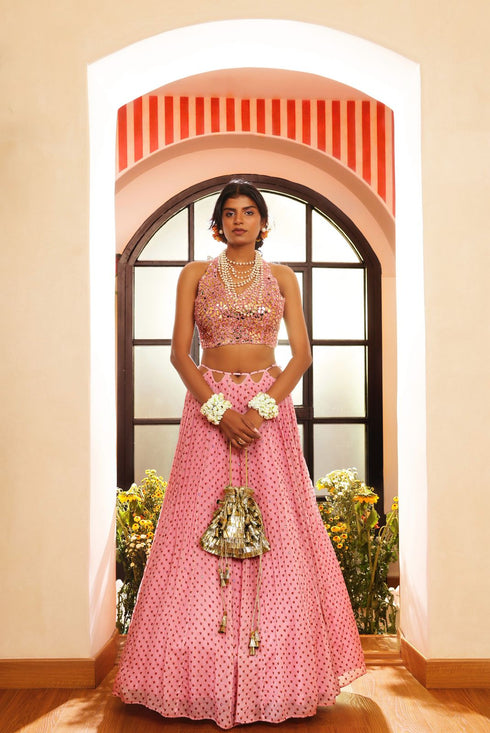 चम चम Lily Lehenga Set